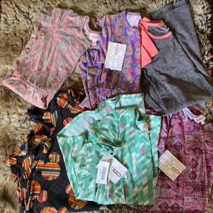 Lot of Girls Lularoe dresses